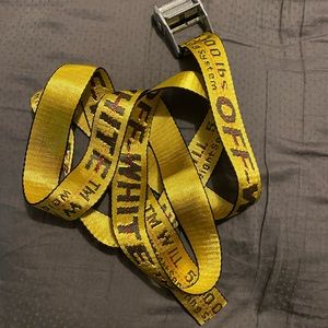 COPY - Authentic Off white belt. Hard to find metal buckl